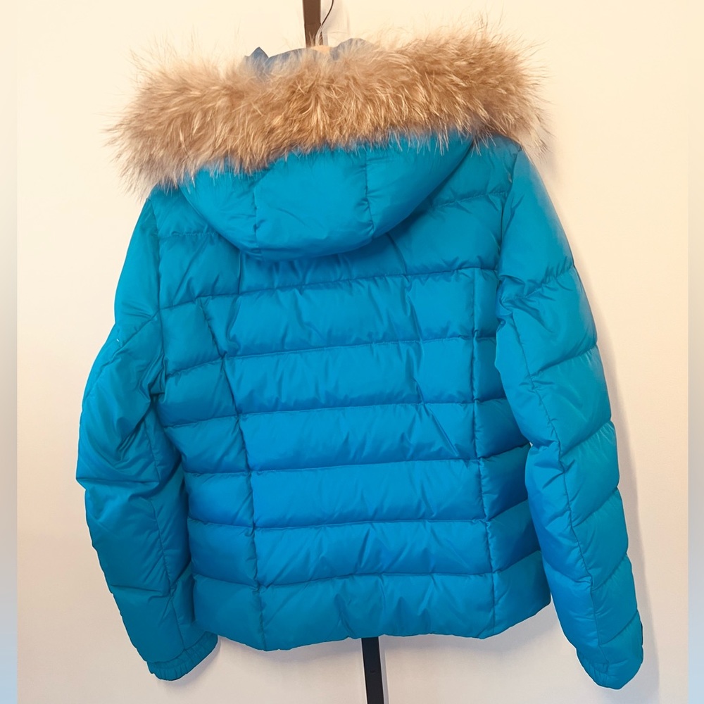 Bogner - fire & ice | Blue Ski Jacket with Real Fur Hood - Picture 2 of 5